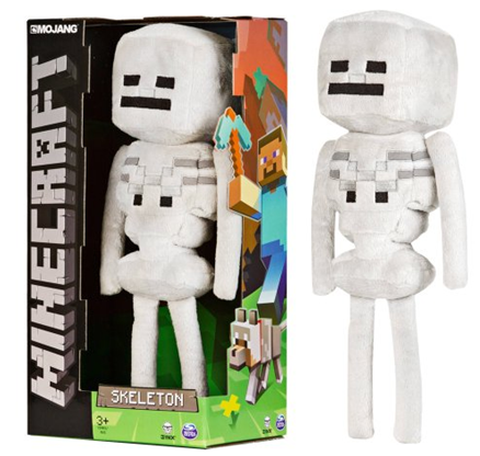 $8.84 (Reg $20) Minecraft Skeleton Plush + FREE Pickup