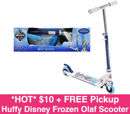*HOT* $10 (Reg $20) Huffy Frozen Olaf Scooter + FREE Pickup