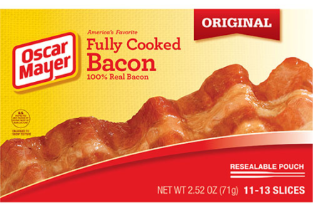 $2.50 (Reg $4.29) Oscar Mayer Fully Cooked Bacon at Target