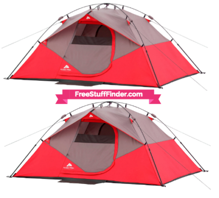$29.97 (Reg $60) Ozark Trail 4 Person Tent + FREE Shipping