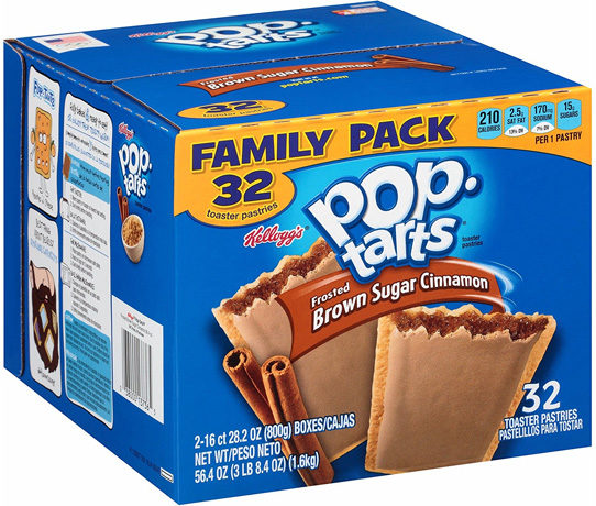 $4.88 Brown Sugar Cinnamon Pop Tarts 32-Pack + FREE Shipping