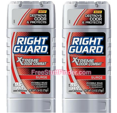 $0.83 (Reg $4.19) Right Guard Xtreme Deodorant at Walgreens