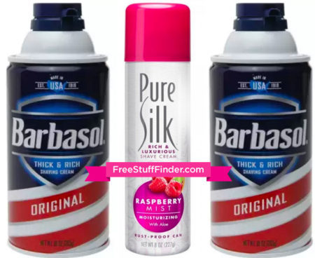 FREE Pure Silk or Barbasol Shave Cream at CVS