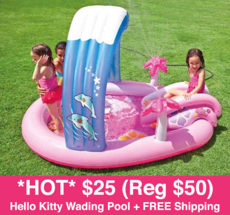 *HOT* $25 (Reg $50) Hello Kitty Wading Pool + FREE Shipping