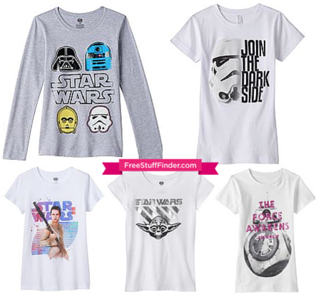 $1.68 (Reg $24) Girl's Star Wars Tees + FREE Shipping (Today Only!)