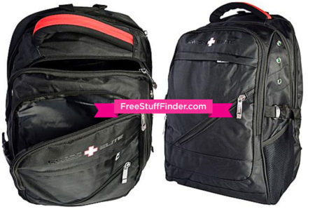 $24.99 Shipped (Reg $45) Swiss Elite Laptop Backpack