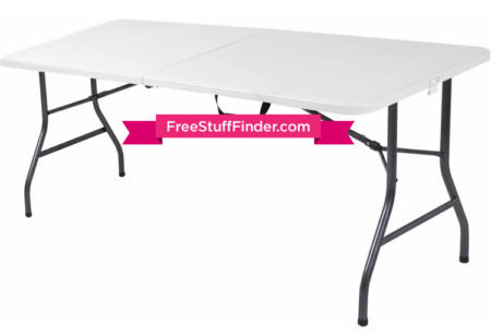 $38.88 (Reg $50) 6 Ft Centerfold Table + Free Store Pickup