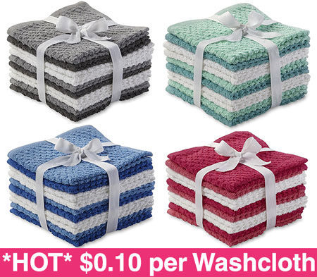 *HOT* $0.10 per Essential Home Washcloth + FREE Pickup