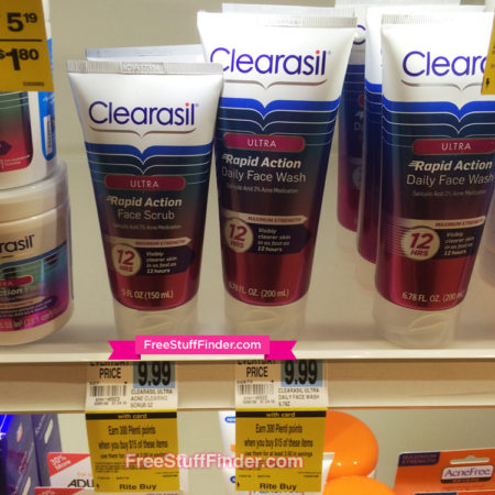 *HOT* FREE Clearasil Ultra Skin Care at Rite Aid