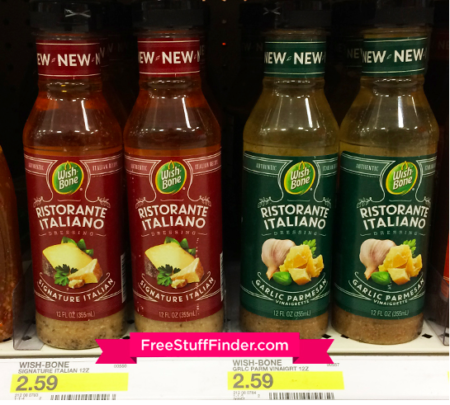 $1.59 (Reg $2.59) Wish-Bone Ristorante Dressing at Target
