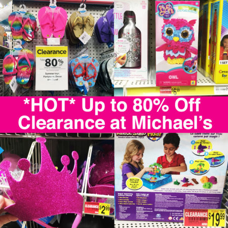 *HOT* Up to 80% Off Summer Clearance at Michael's