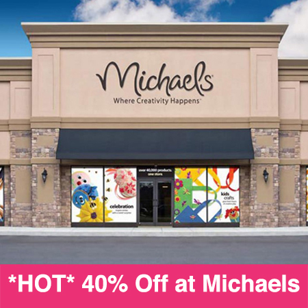 *HOT* 40% Off Regular Price Item at Michaels (Today Only!)