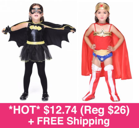 *HOT* $12.74 (Reg $26) Girls Halloween Costumes + FREE Shipping