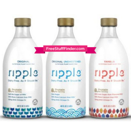 FREE Ripple Plant-Based Milk at Target