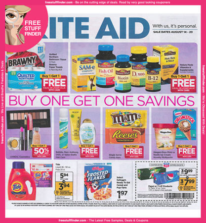 *HOT* Rite Aid Ad Preview (Week 8/14 – 8/20)