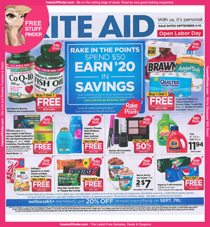 *HOT* Rite Aid Ad Preview (Week 9/4 – 9/10)
