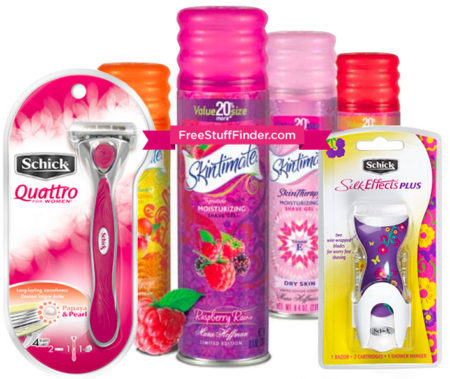 *NEW* $6.00 in Women's Schick Shaving (Print Now!)