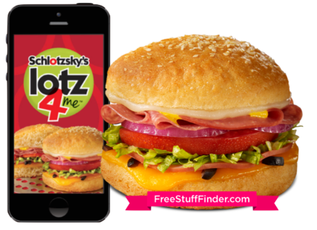 FREE Schlotzsky’s Sandwich (+ $1.99 Sandwiches ALL DAY Today Only!)