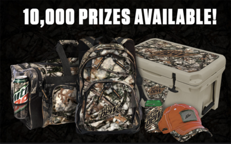 Enter to Win FREE Mt Dew Gear Instantly (10,000 Winners!)