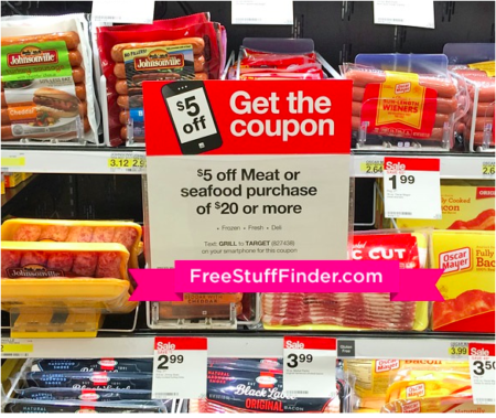 $5.00 Off $20 Meat & Seafood Purchase at Target (Ends 8/13)