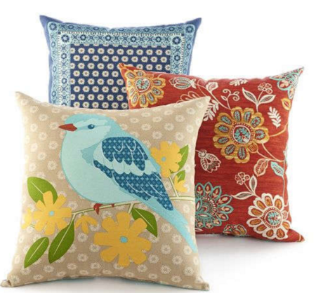 $7 (Reg $25) Reversible Throw Pillow + FREE Shipping