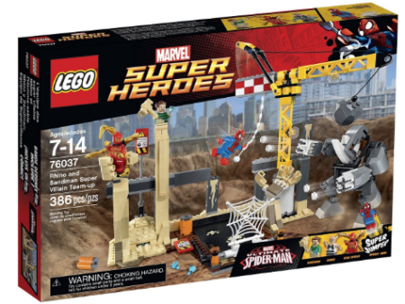 $28.99 (Reg $40) LEGO Super Heroes Rhino & Sandman Kit