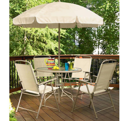 *HOT* $90 (Reg $180) 6-Piece Patio Set + FREE Store Pickup