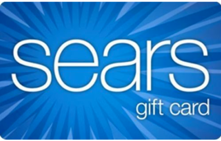 $90 (Reg $100) Sears Gift Card