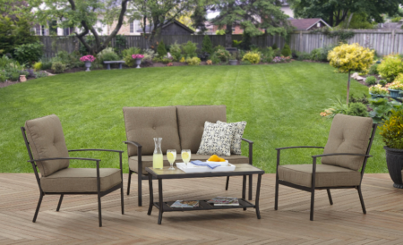 *HOT* $299 (Reg $499) 4-Piece Patio Set + FREE Pickup