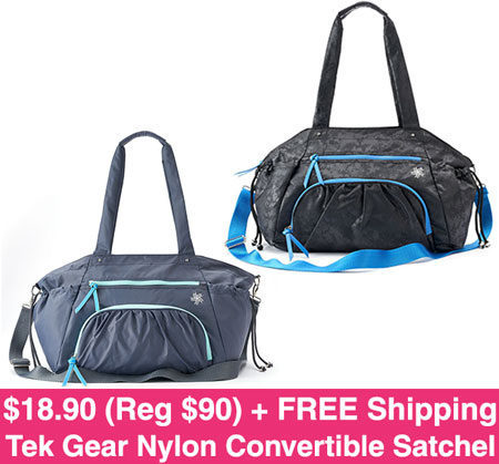 *HOT* $18.90 (Reg $90) Tek Gear Satchel + FREE Shipping