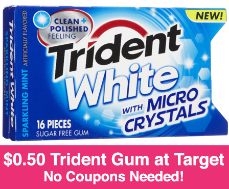 *HOT* $0.50 Trident Gum at Target (No Coupons Needed!)