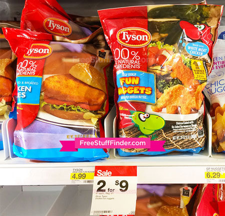 *HOT* $1.49 (Reg $5) Tyson Chicken Nuggets at Target - PRINT NOW!