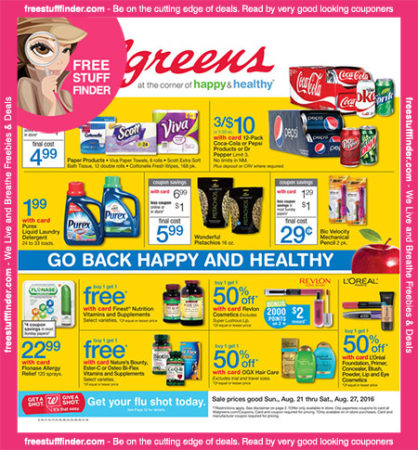 *HOT* Walgreens Ad Preview (Week 8/21 – 8/27)
