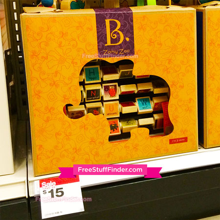 *HOT* $15 (Reg $60) Zany Zoo Wooden Activity Cube at Target