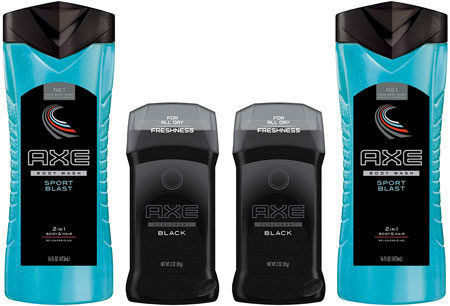 $1.48 (Reg $4) Axe Deodorant & Body Wash at Target