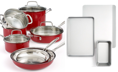 $127.99 (Reg $480) Cuisinart Cookware + FREE Bakeware Set