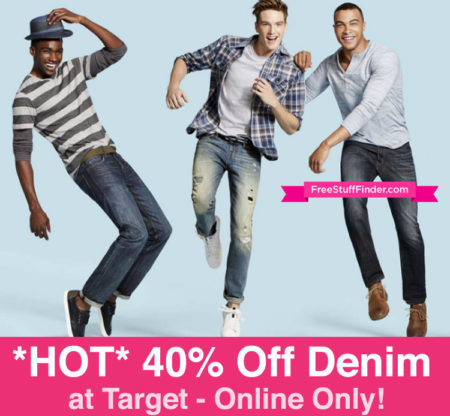 *HOT* 40% Off Denim at Target (Ends 8/20, Online Only)