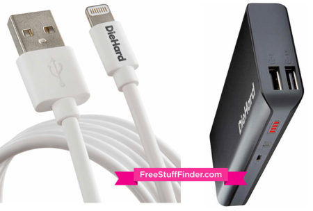 FREE DieHard Charging Cables & Power Banks + FREE Pickup