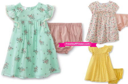 *HOT* $1.49 (Reg $20) Baby Girl's Dress Set + FREE Pickup