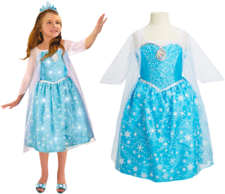 $13.99 (Reg $40) Disney Frozen Light-Up Dress + FREE Shipping