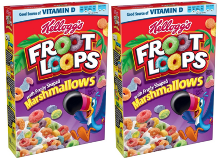 $0.99 (Reg $3) Kellogg’s Froot Loops at Kroger Affiliate Stores