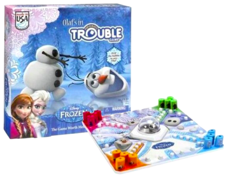 $4.50 (Reg $15) Hasbro Olaf's in Trouble Game + FREE Shipping