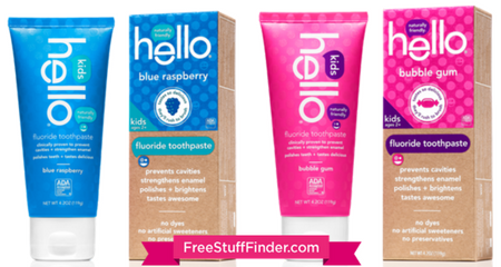 $0.97 (Reg $3.49) Hello Natural Flouride Toothpaste at Target