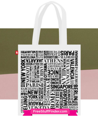 FREE Tote w/ H&M Purchase (No Minimum - Today Only!)