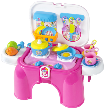 $14.99 (Reg $55) Kid's Kitchen Play Set + FREE Shipping