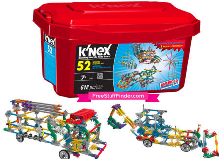 $24.50 (Reg $40) K'NEX 52 Model Building Set