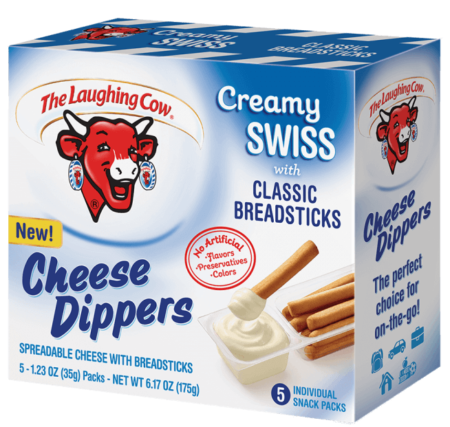 $1.49 (Reg $3.49) Laughing Cow Cheese Dippers at Kroger