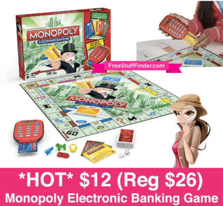 *HOT* $12 (Reg $26) Monopoly Electronic Banking Game