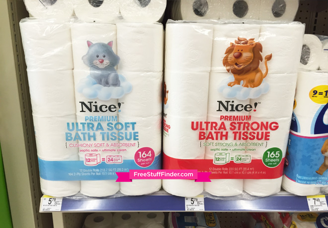 *HOT* $0.25 per Roll Nice! Ultra Bath Tissue at Walgreens (Week 9/17 - Print Now!)