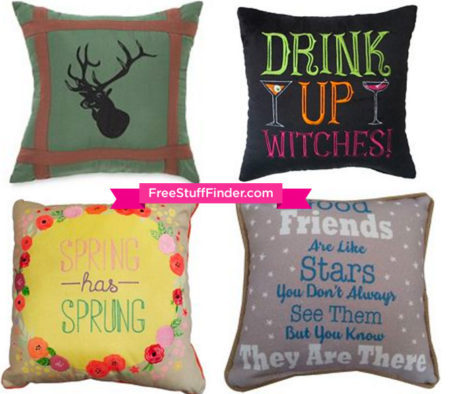 $4.89 (Reg $35) Decorative Pillow + FREE Shipping